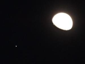 See Jupiter on the left...
