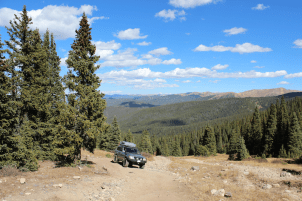 Ascending Georgia Pass